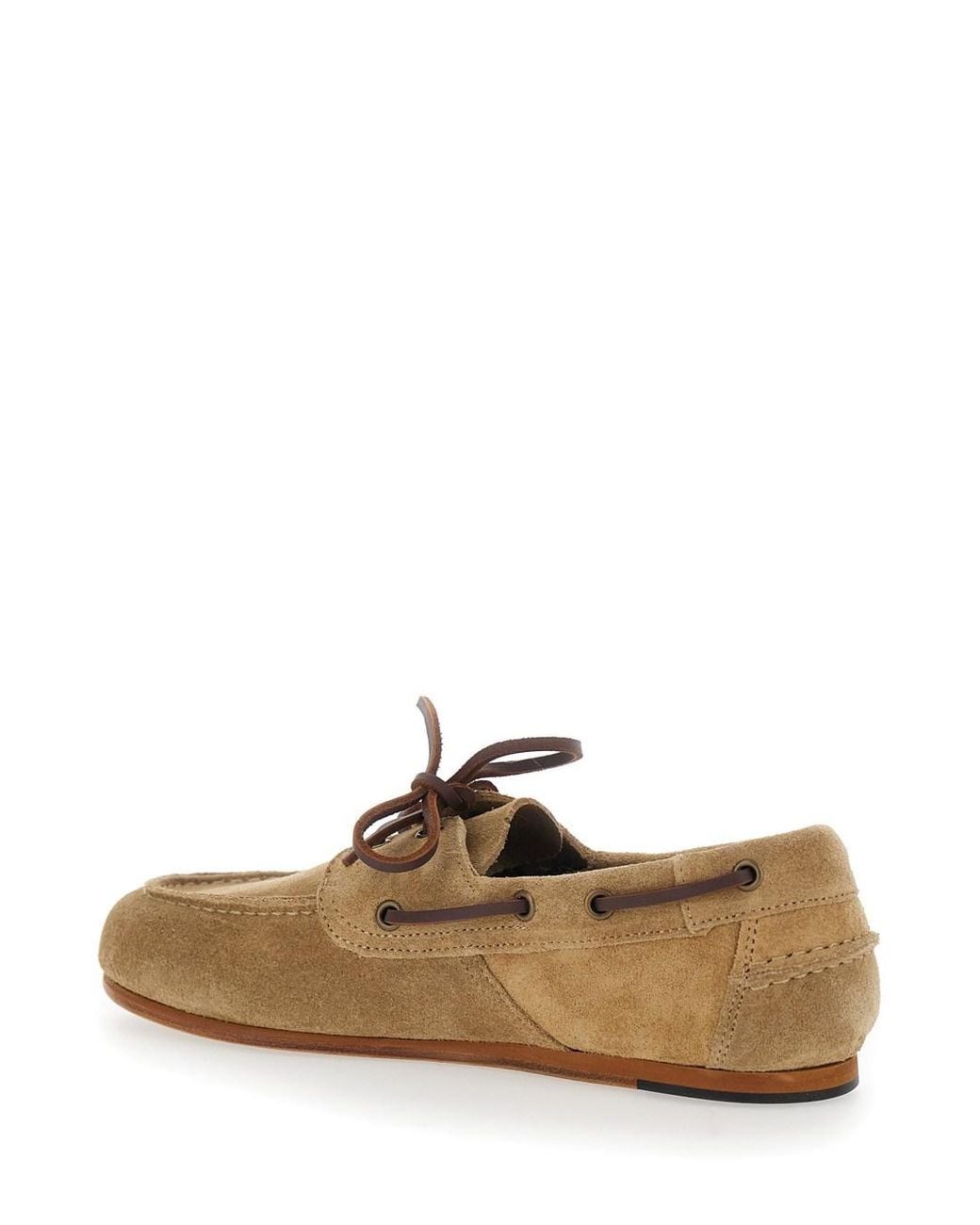 Sebago Brown Loafers 'Owen With Rounded Toe