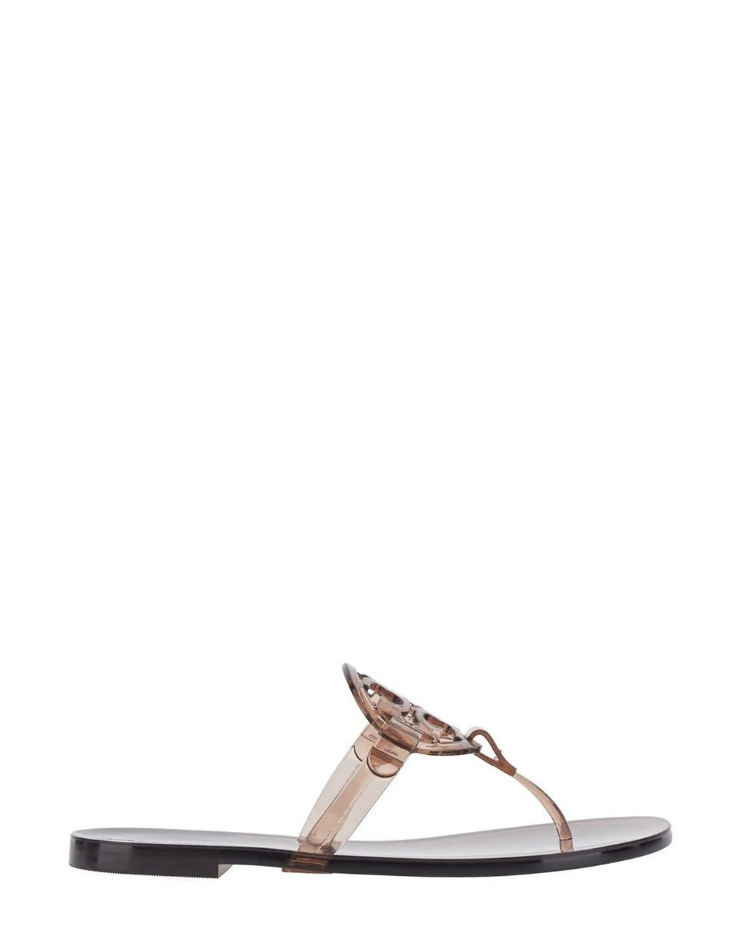 Tory Burch Brown Jelly Flats Miller Tpu