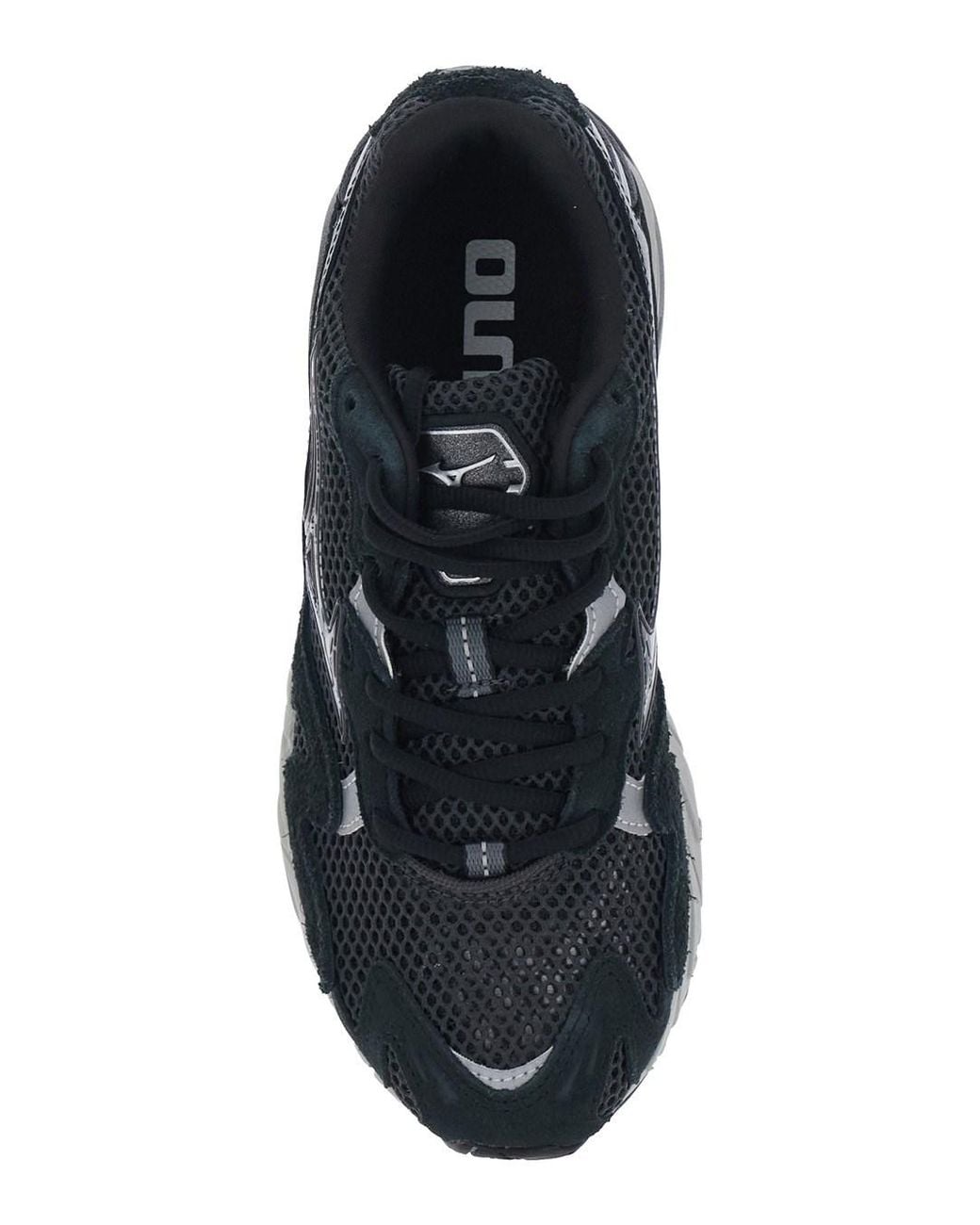 Mizuno Blue Wave Rider Shoes With Cushioning Sole, Tech Fabric, U