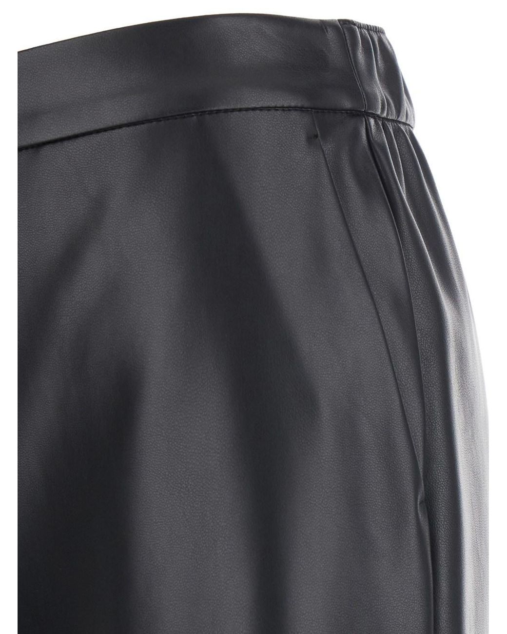 Max Mara Gray 'Amati' Pants With Elasticated Waist And Ankle-Length