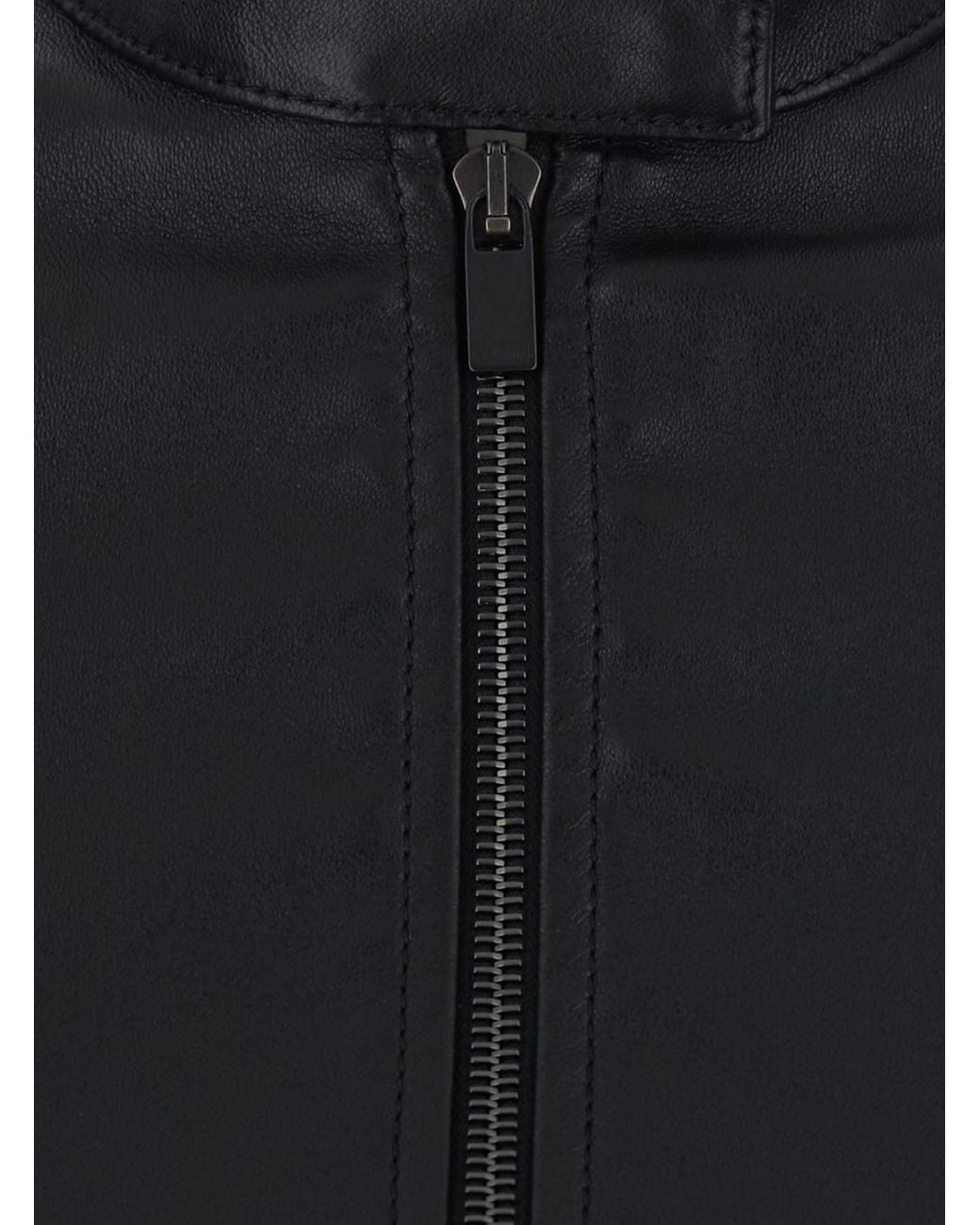 Gucci Blue Short Jacket With High Neck