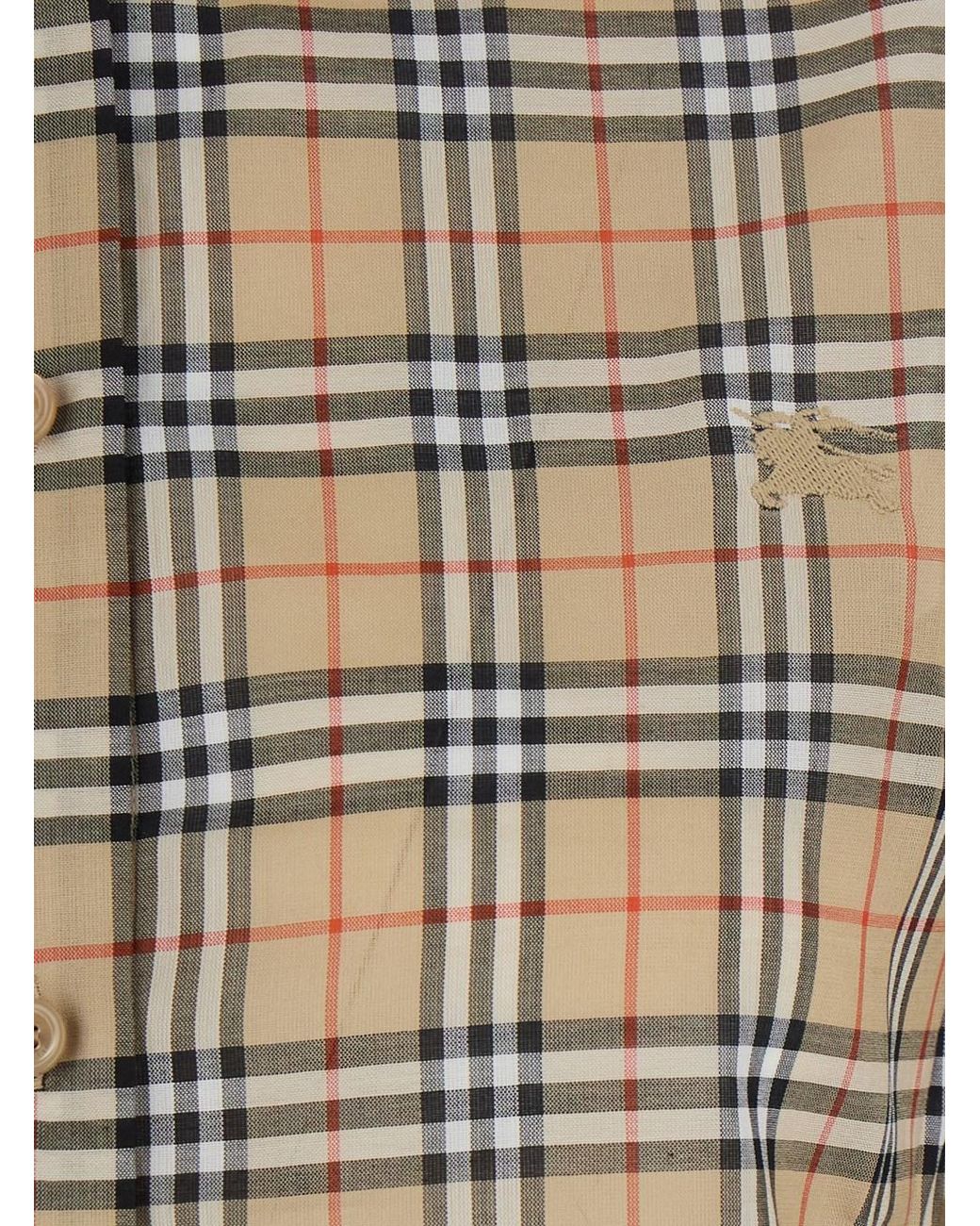 Burberry Natural Shirt Emma Cotton Blouses