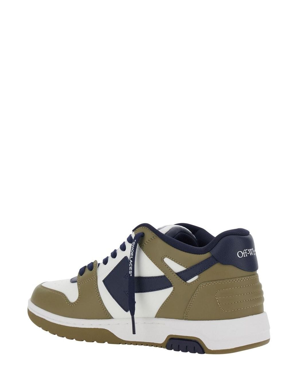 Off-White c/o Virgil Abloh White Color Block Sneakers for men