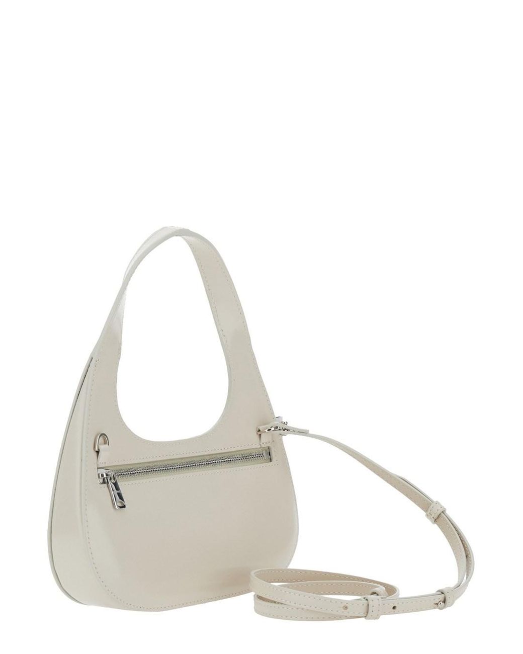 Coperni White Shoulder Bag Slim Swipe Phone Baguette