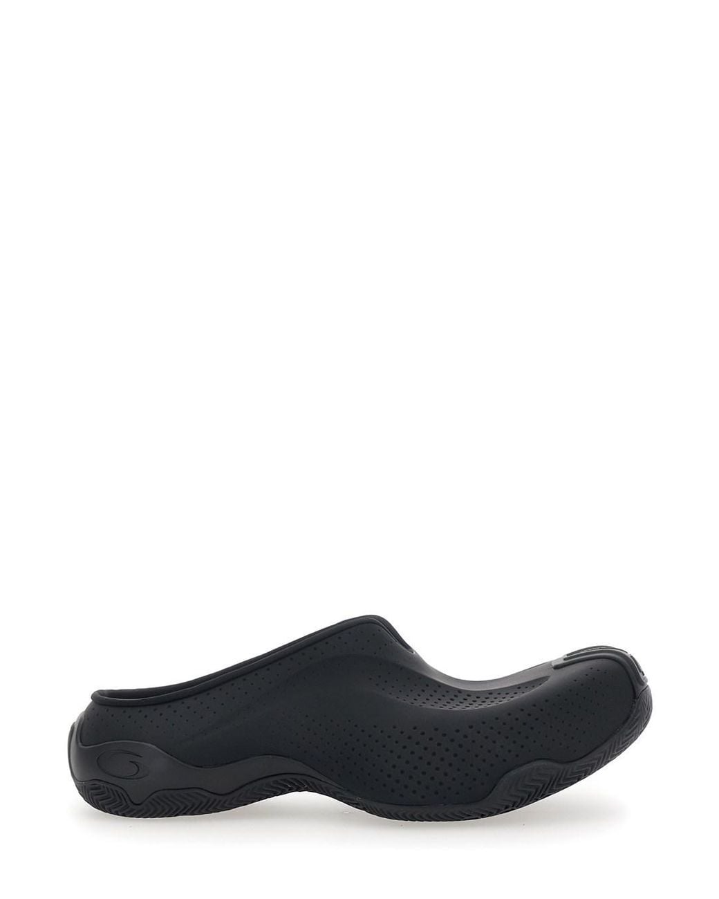 Balenciaga Black Mule Basketball Slip-On Tech Fabric Polyurethane for men