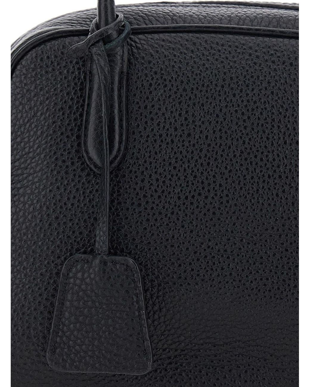 NOTHING WRITTEN Black 'Kate' Mini Handbag With Two Top Handles