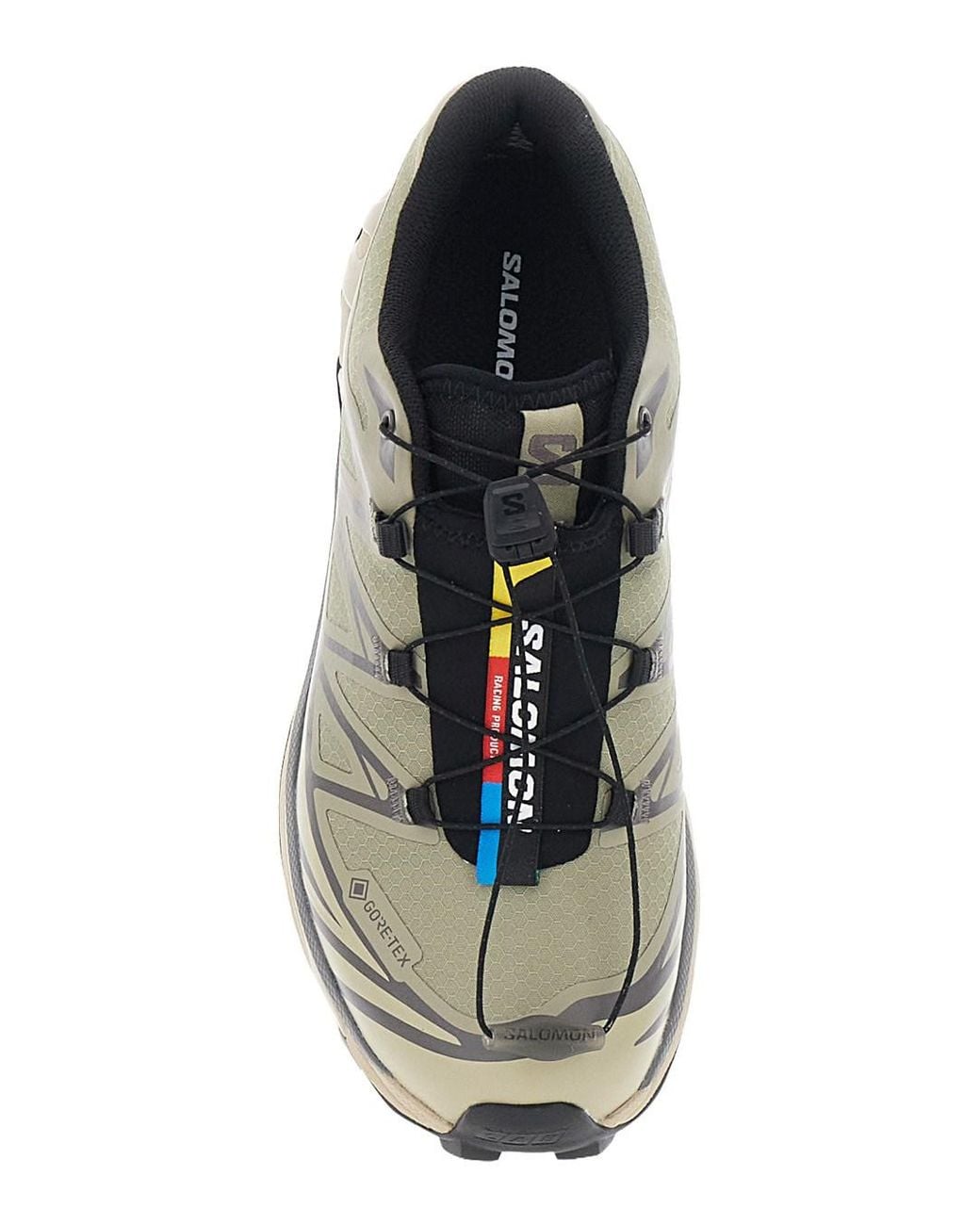 Salomon Gray Trainers Xt 6 Gtx Tech Fabric Synthetic