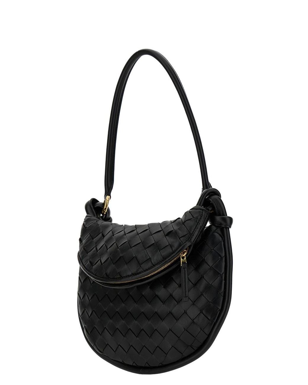 Bottega Veneta gemelli Small Hobo Bag With Intreccio Motif In