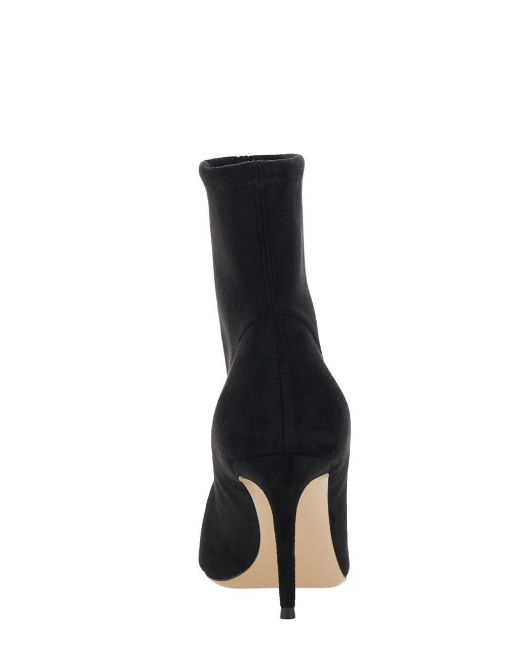 Casadei Black Ankle Boots Julia Camel Stretch Leather