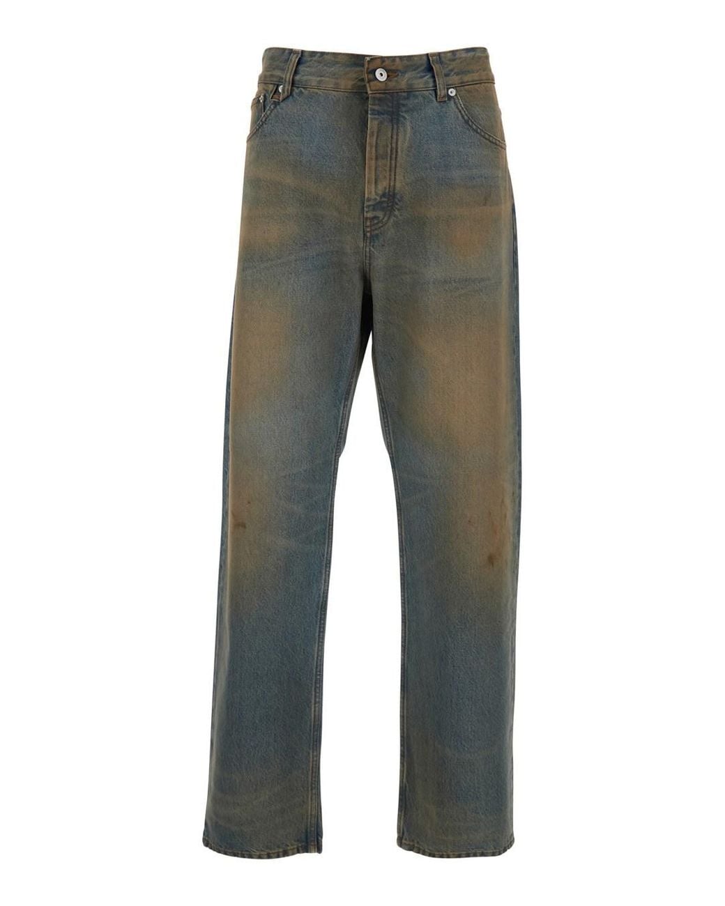 Jacquemus Gray Straight Jeans for men