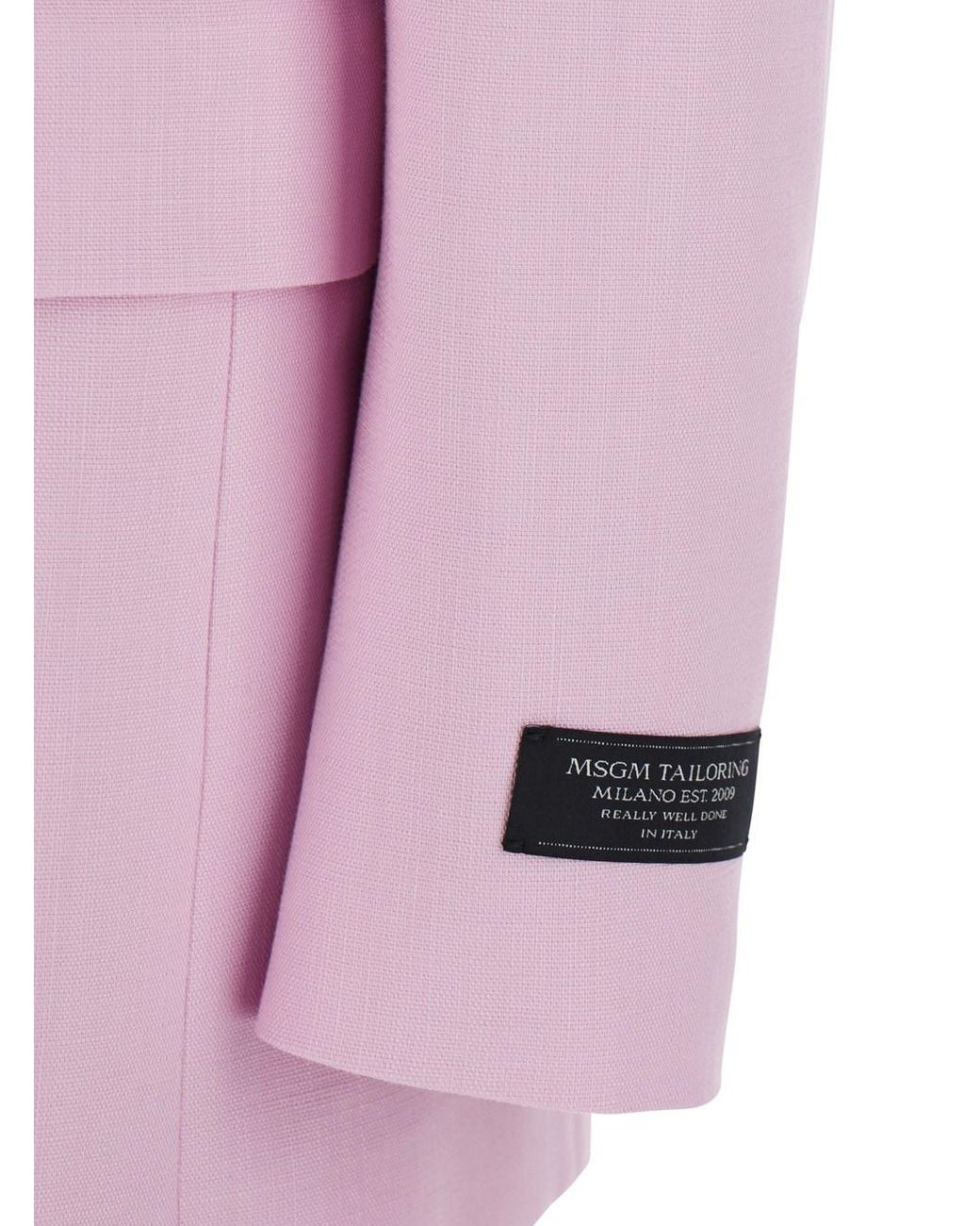 MSGM Pink Jacket With Elegant Design