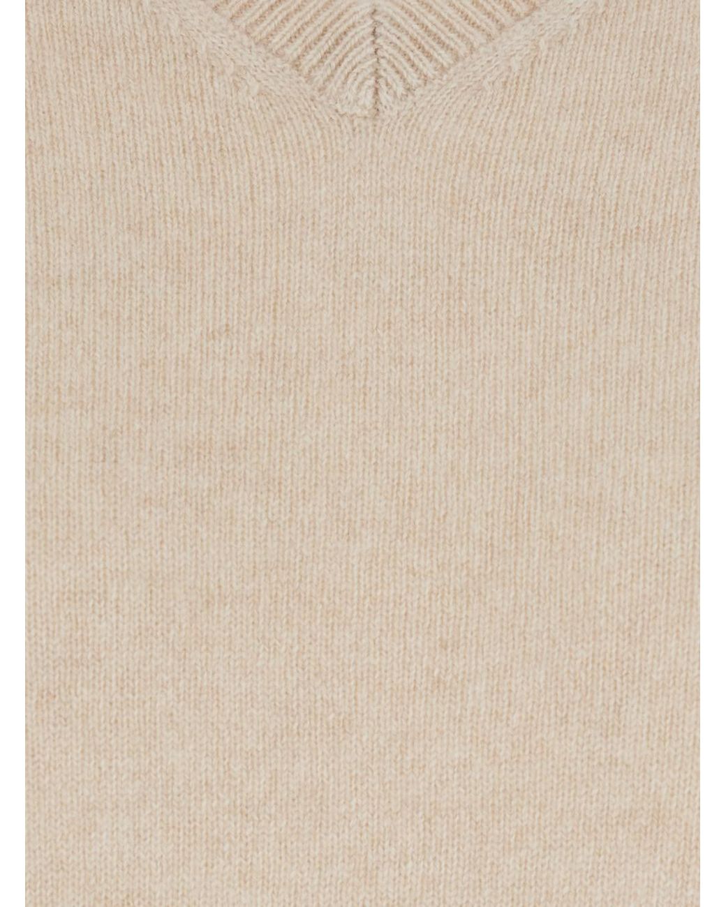 Max Mara Natural Sweater Fata Cashmere Tops