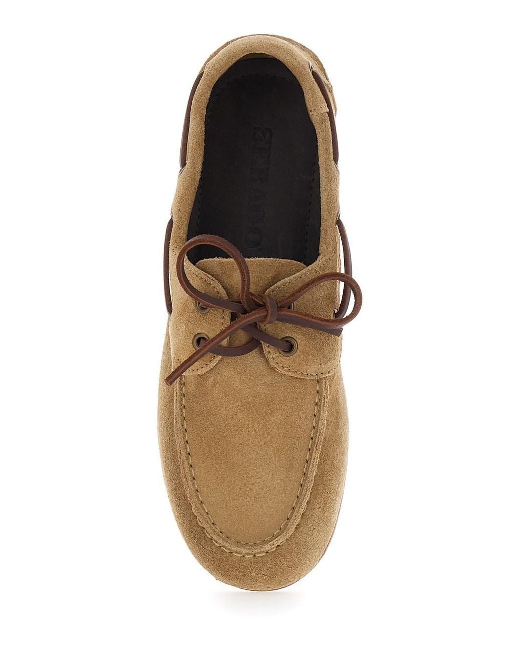 Sebago Brown Loafers 'Owen With Rounded Toe