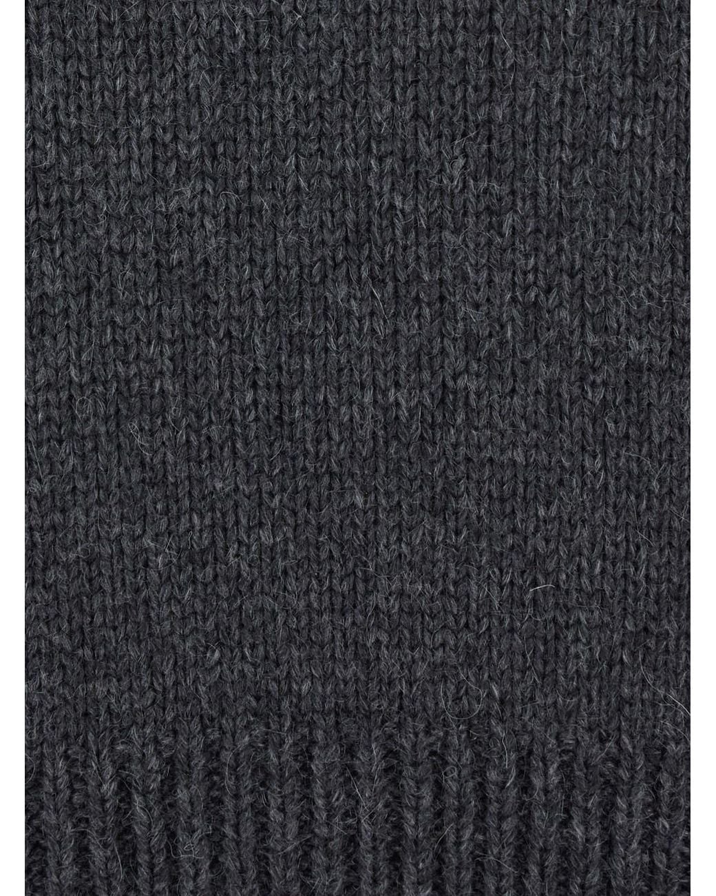 The Row Black 'Pato' Sweater With Round Neck And Ribbed Edges