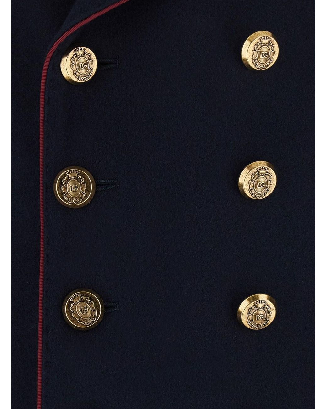 Dolce & Gabbana Blue Double-Breasted Blazer for men