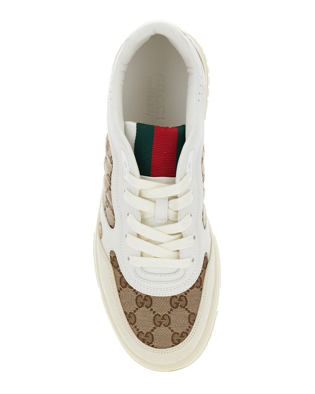 Sneaker Donna Re-Web, Taglia di Gucci in White da Uomo