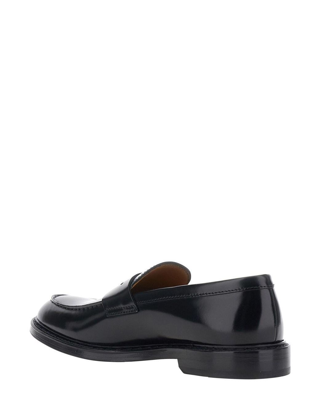 Doucal's White 'Siena' Slip-On Loafer for men
