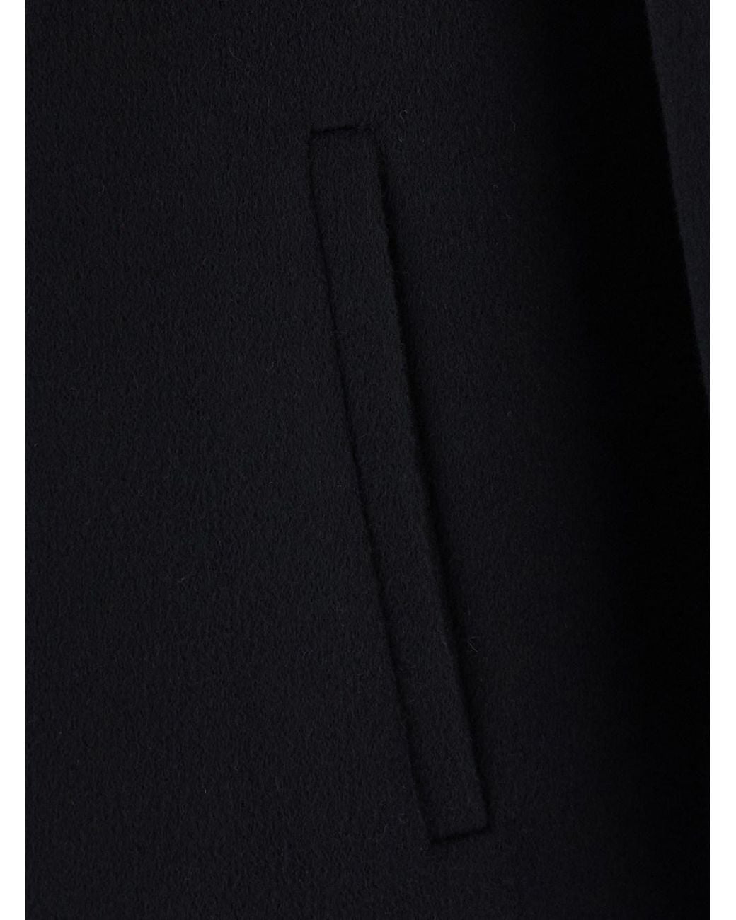 Fendi Blue Lana Double Ff Camicia Con Bottoni for men
