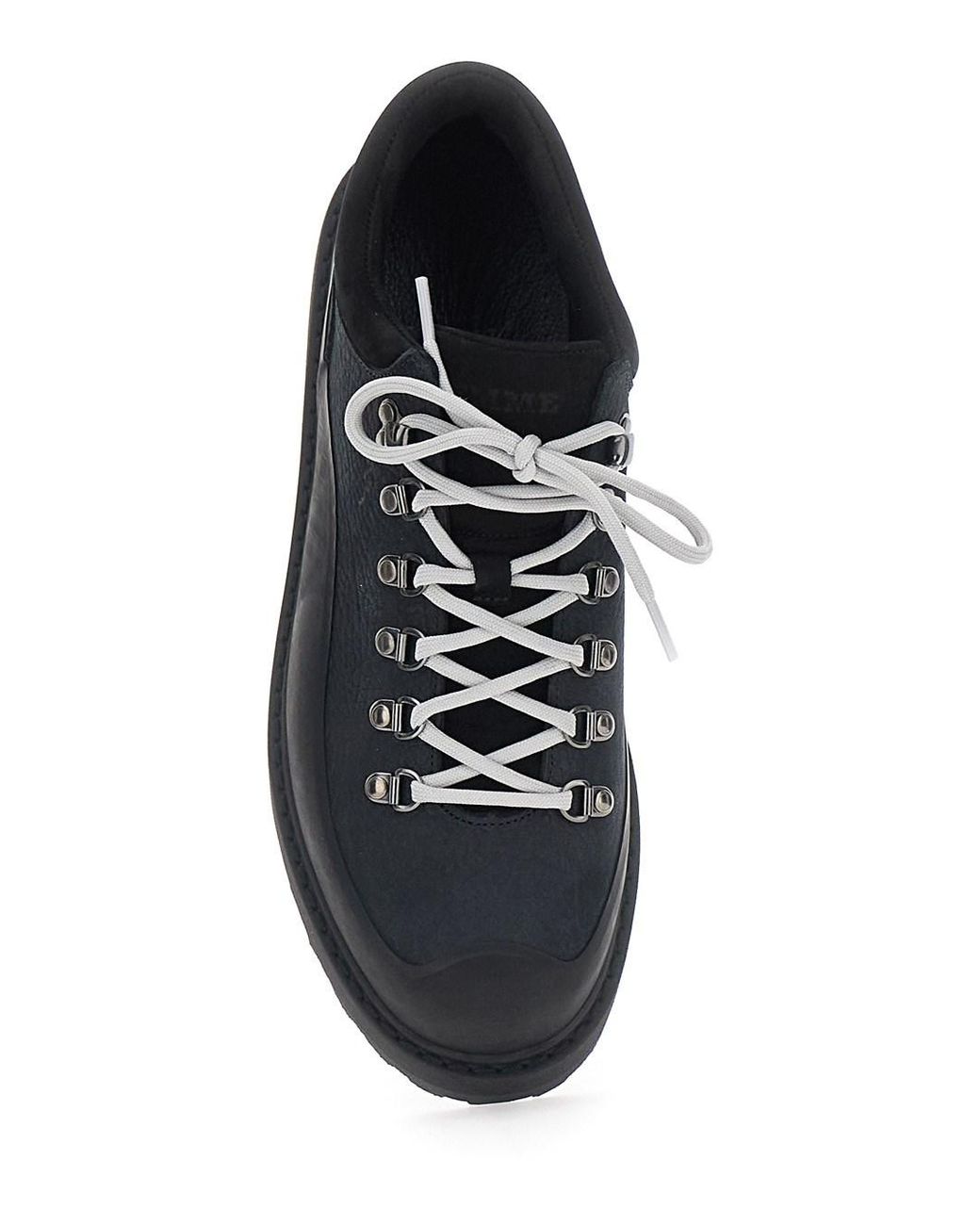 Diemme Black Ankle Boots Cornaro Nubuck for men