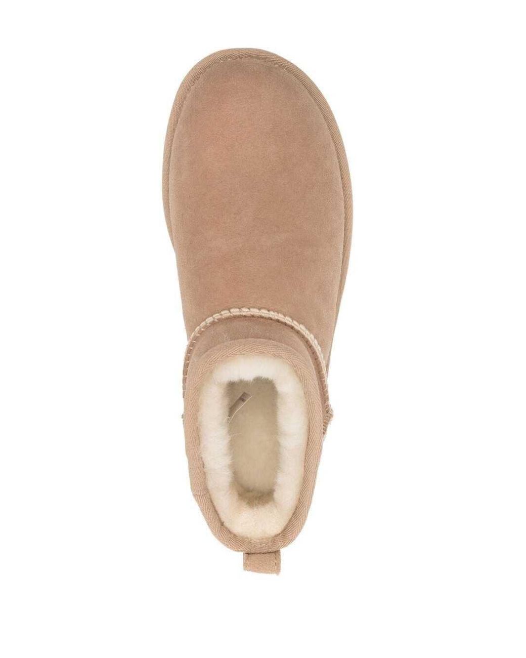 Ugg Natural Classic Ultra Mini Suede Boots