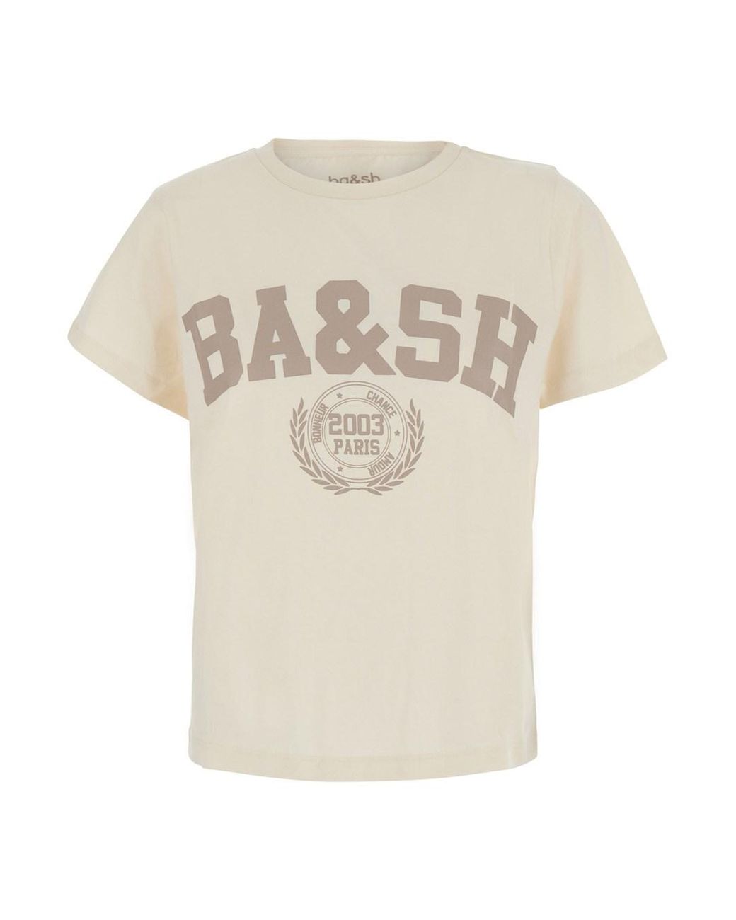 Ba&sh White T-Shirt Ioni Cotton T-Shirts & Jerseys