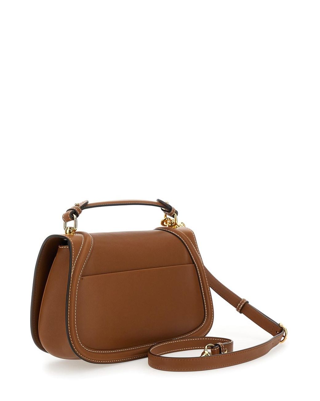 Gucci Brown 'Blondie' Handbag With Logo Detail On Front