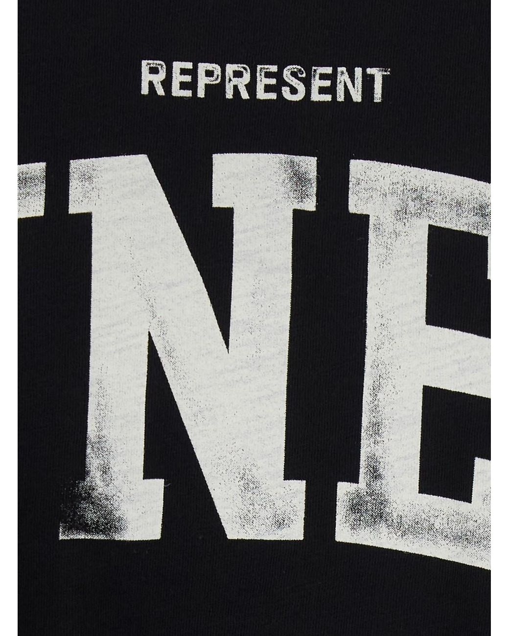 Represent Black T-Shirt Crew Neck T-Shirts for men