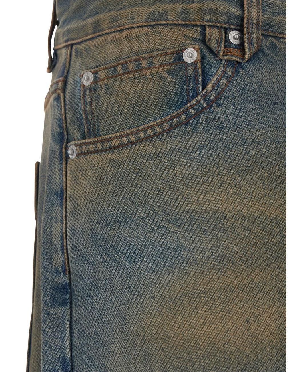 Jacquemus Gray Straight Jeans for men