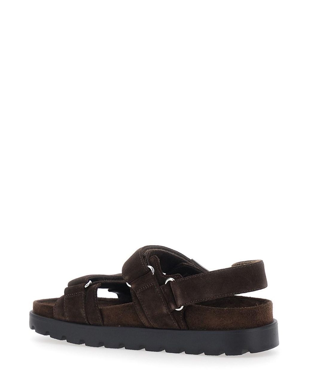 Tory Burch White Sandal Mellow Sport Suede