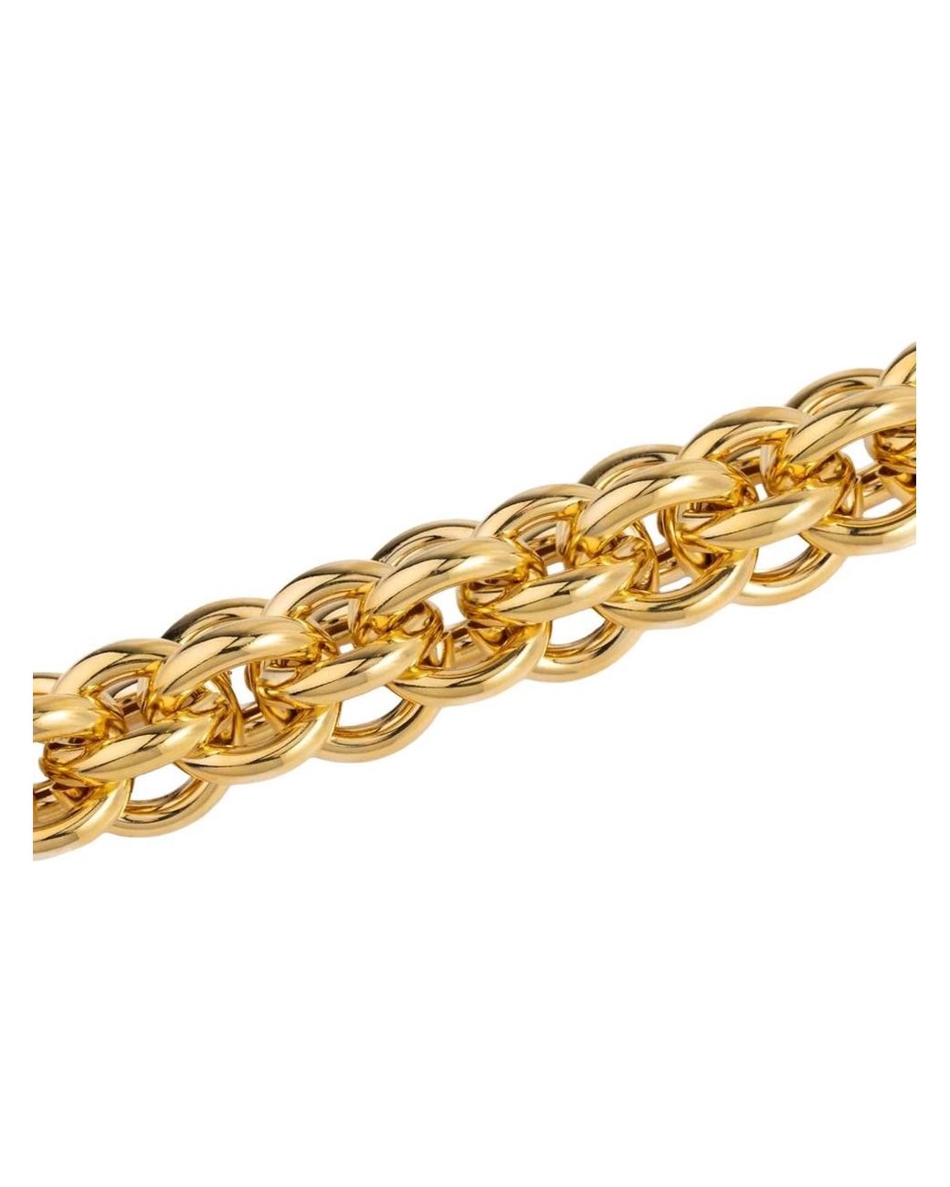 FEDERICA TOSI Metallic Necklace With 18K Pendant Is Characterized By An El