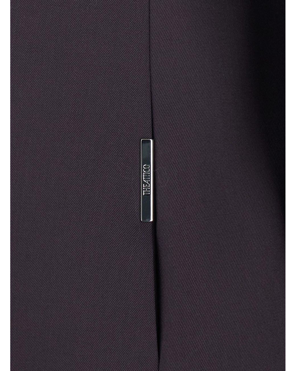 The Attico Blue Jacket Wool Blazers