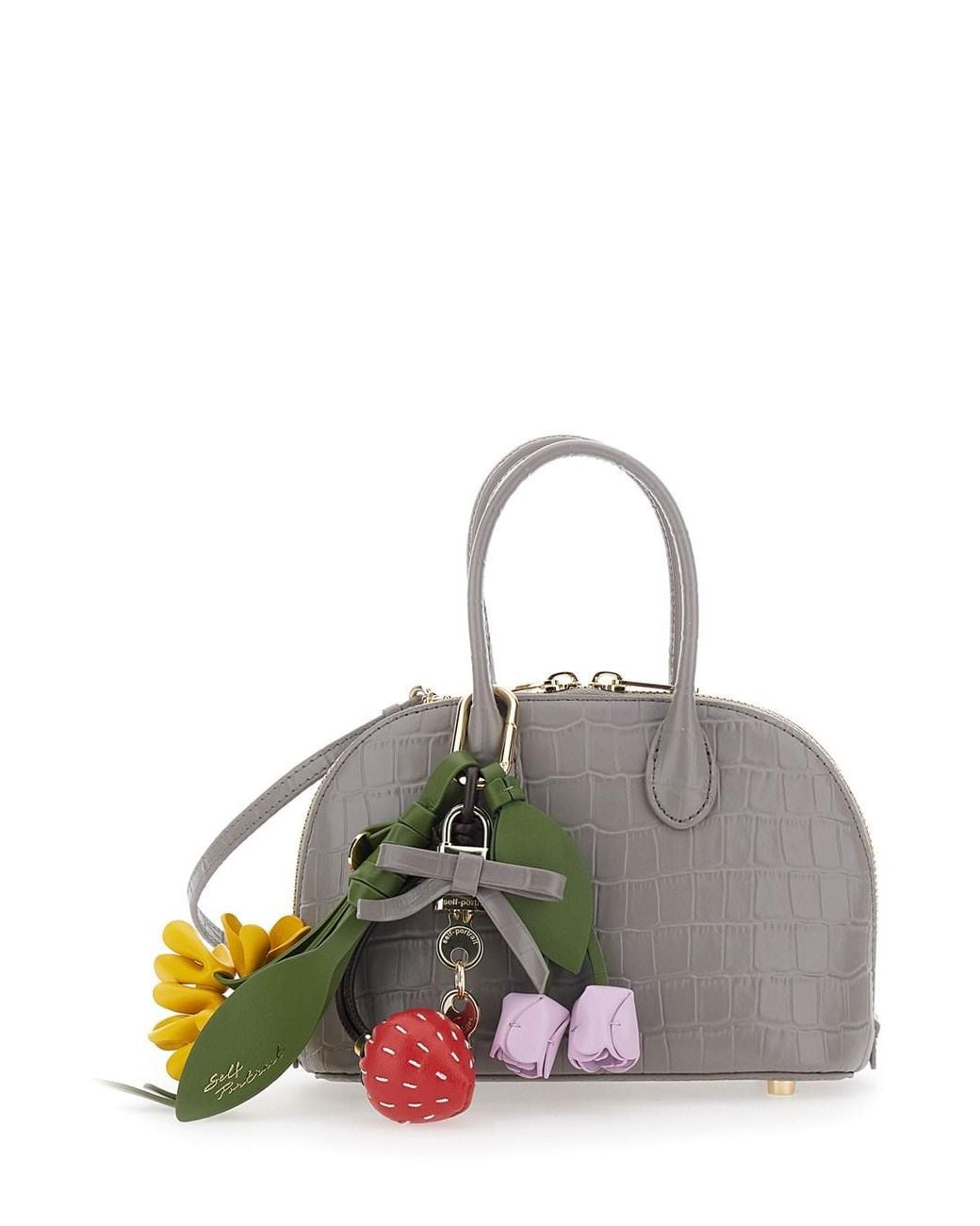 Self-Portrait Multicolor Mini Bag With Adjustable And Removable Shoulder Strap And Charm On The Front