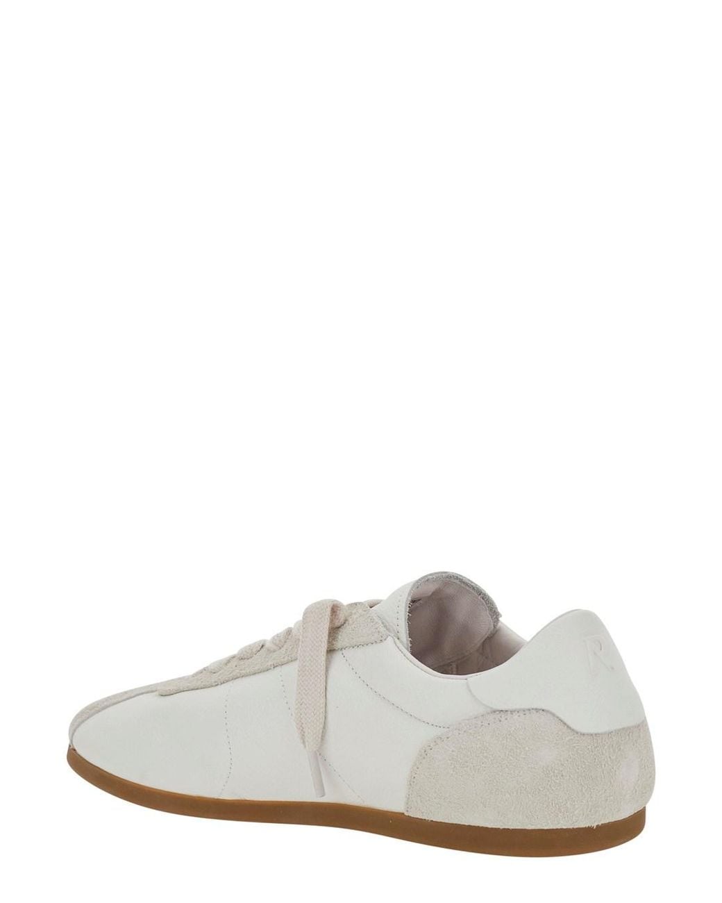 Represent White Sneakers With Chunky Sole And Contrast Pull-Tab for men