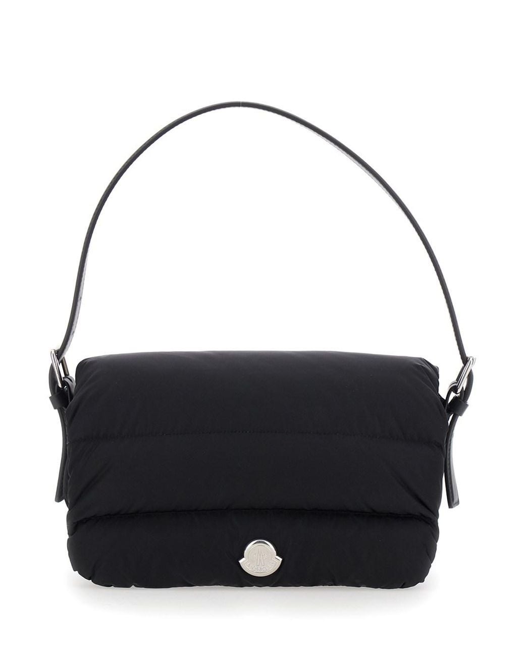 Moncler Black 'Caradoc' Handbagwith Logo On The Front