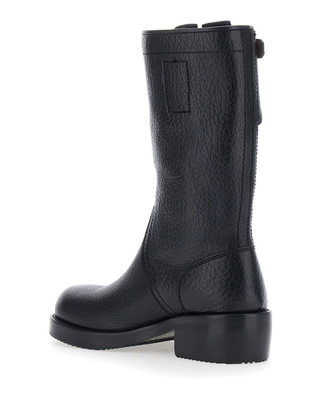 Dries Van Noten Black Boots Ws262-82 Calf Leather