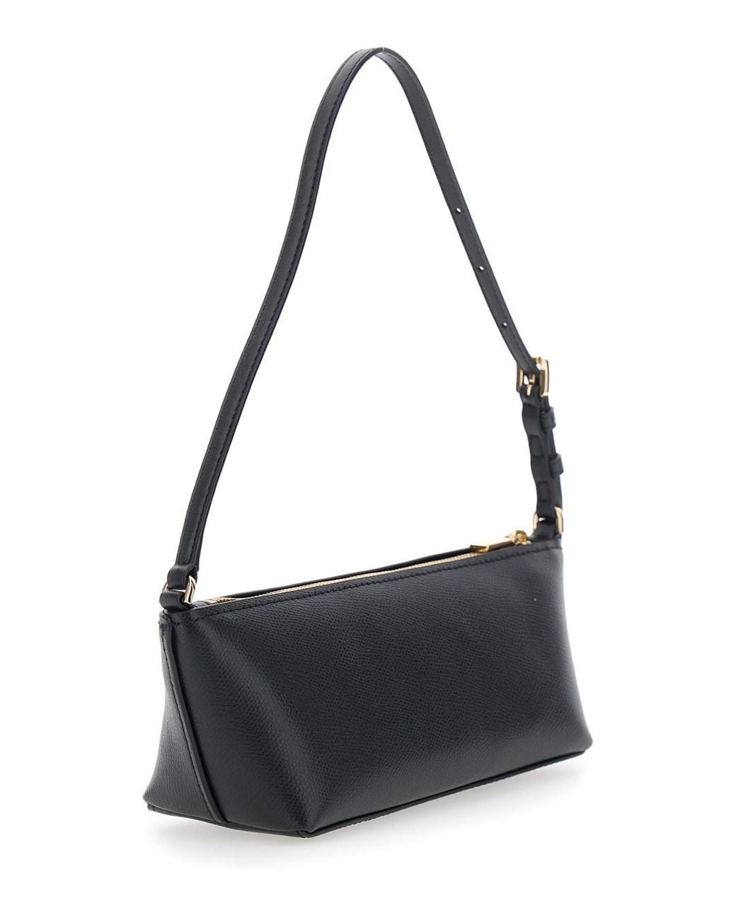 MICHAEL Michael Kors Black Bag Laila Sm Ew Pouchette With Metal Details And