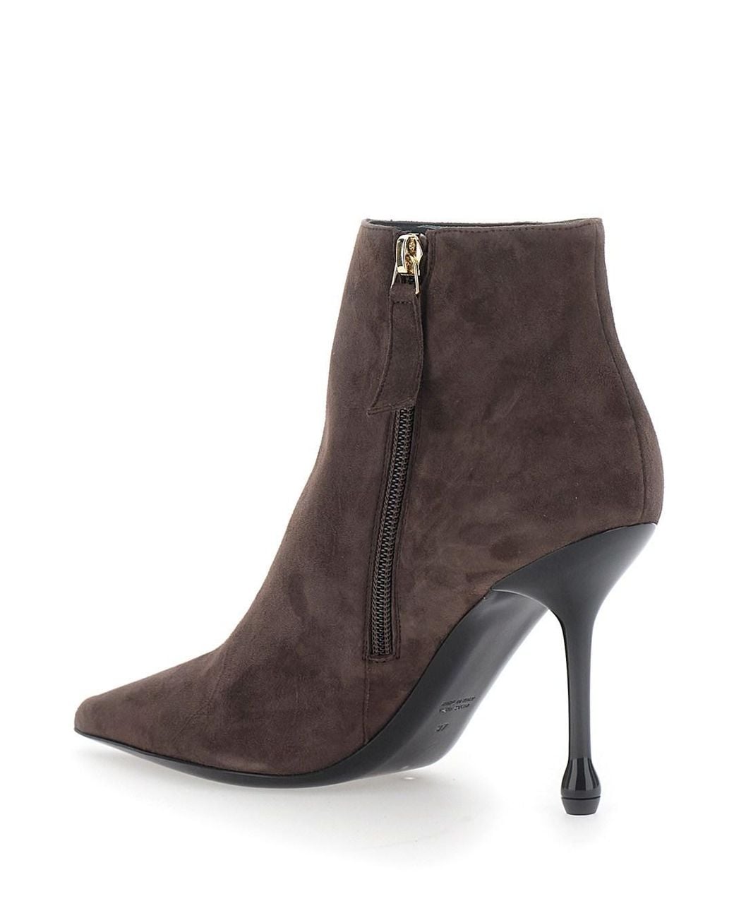 Le Plain Brown 90 Bootie Ankle Boots