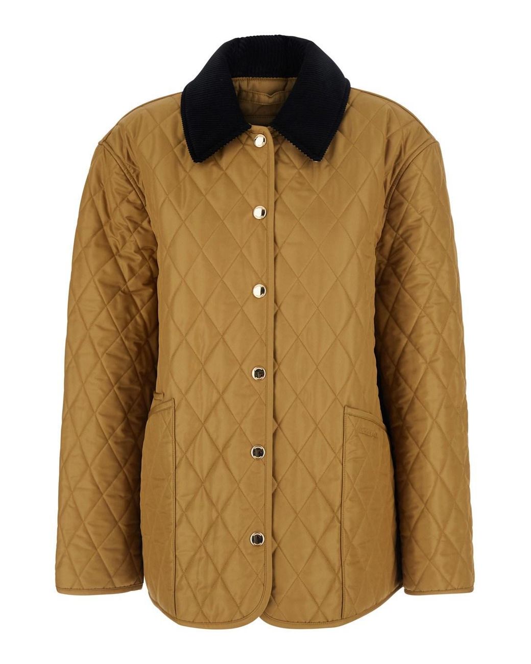 Burberry Brown 'Dranefeld' Jacket With Logo Lettering On The Front