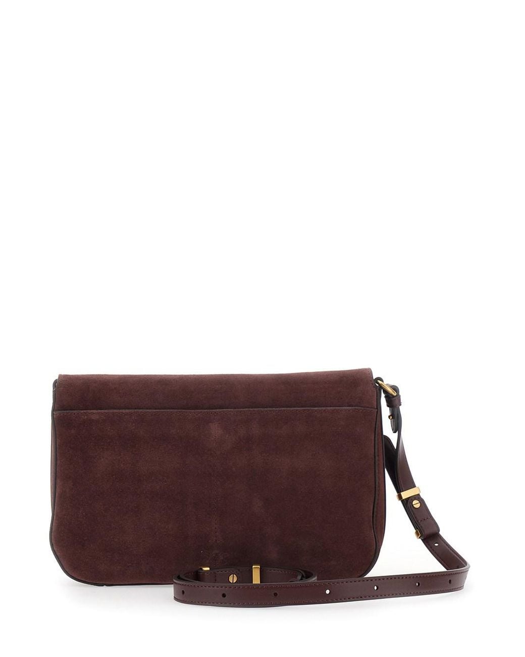 Pinko Purple Love Satchel Classic Suede