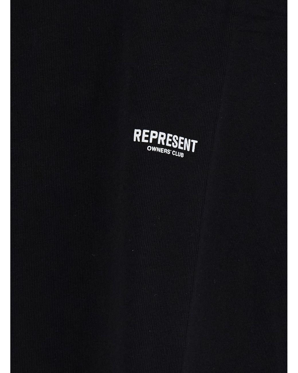 Represent Black T-Shirt Cotton T-Shirts for men