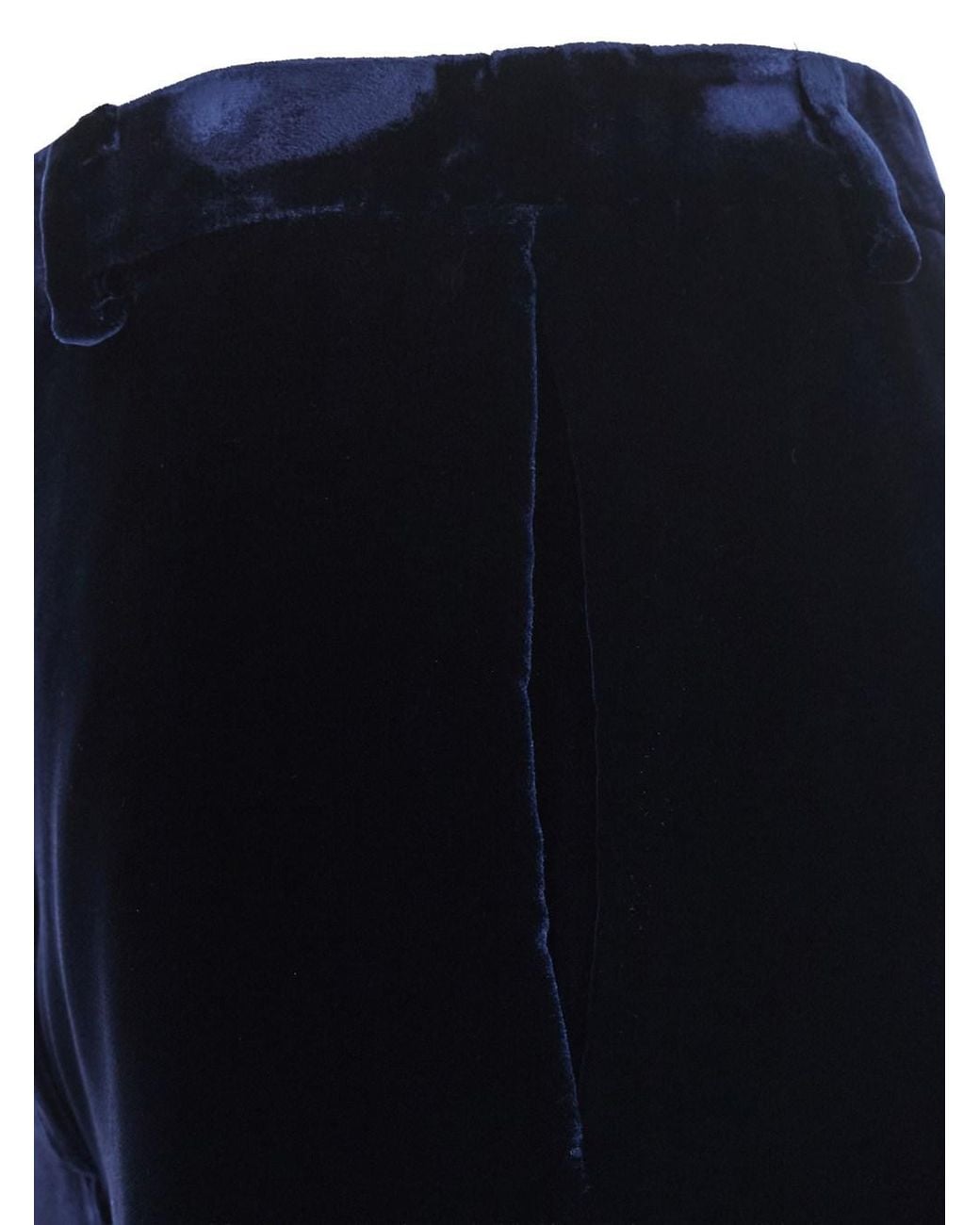 Emporio Armani Black Pants With Hidden Front Closure