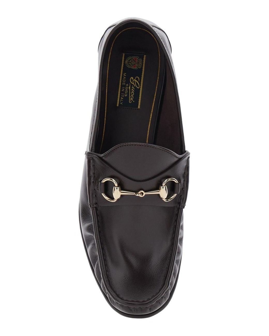 Gucci White Loafers Lugano Leather for men