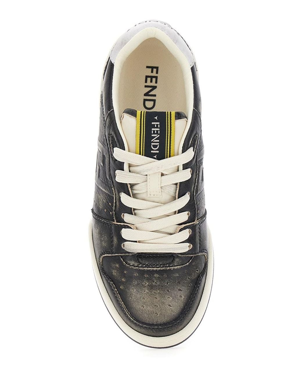 Fendi White Match Sneaker