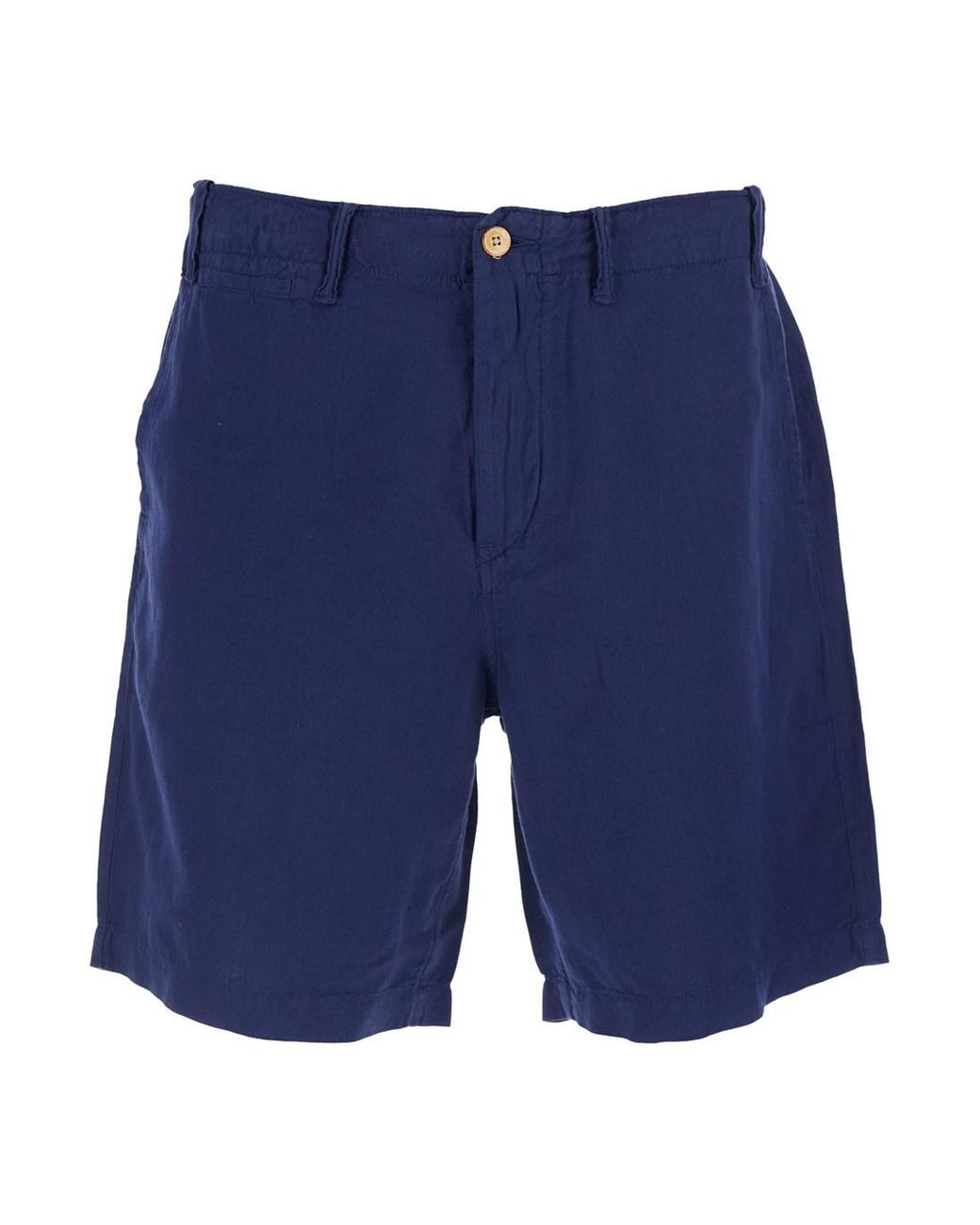Polo Ralph Lauren Blue Bermuda Shorts Linen-Cotton for men