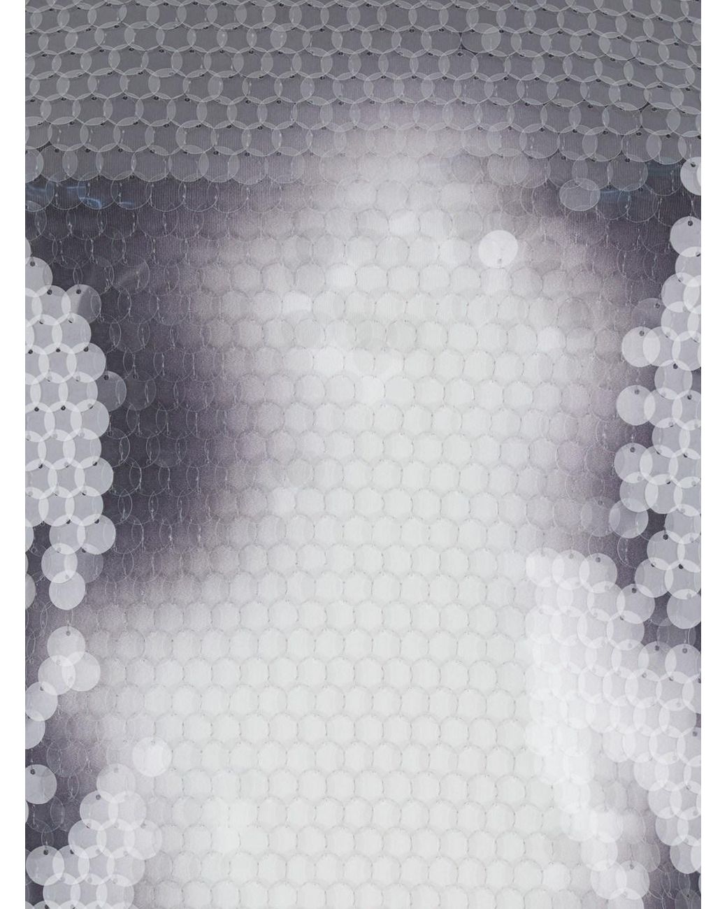 Sportmax Gray T-Shirt With Sequins Polyamide T-Shirts & Jerseys