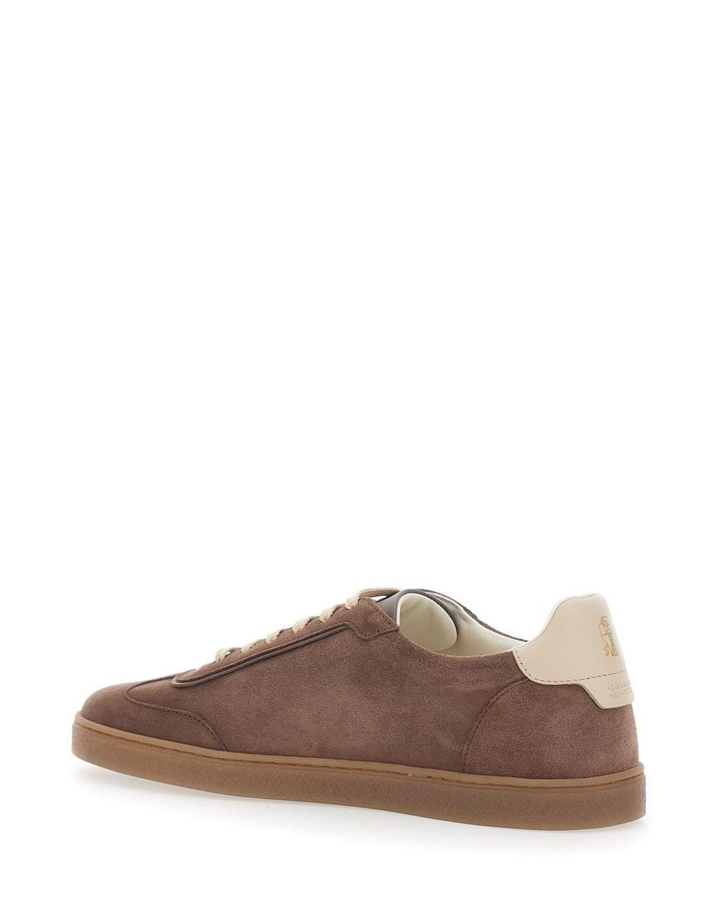 Brunello Cucinelli Brown Low-Profile Sneakers for men