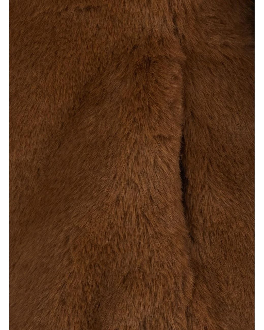 Save The Duck Brown Reversible Down Jacket Laila Fury With Hood And Pockets