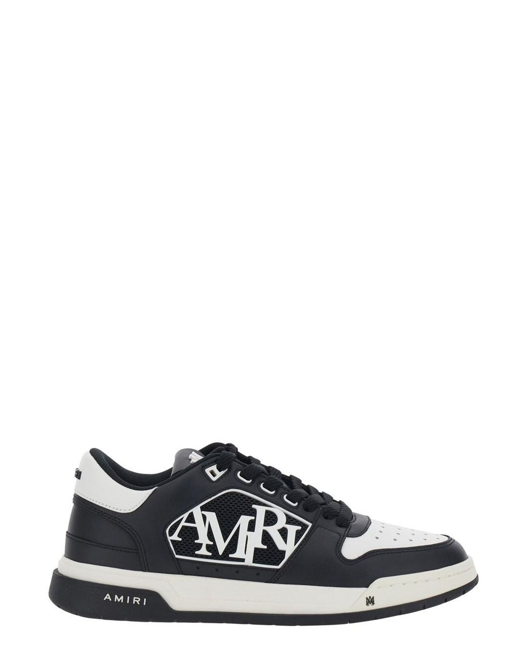 Amiri White Sneakers With Contrast Leather Heel for men