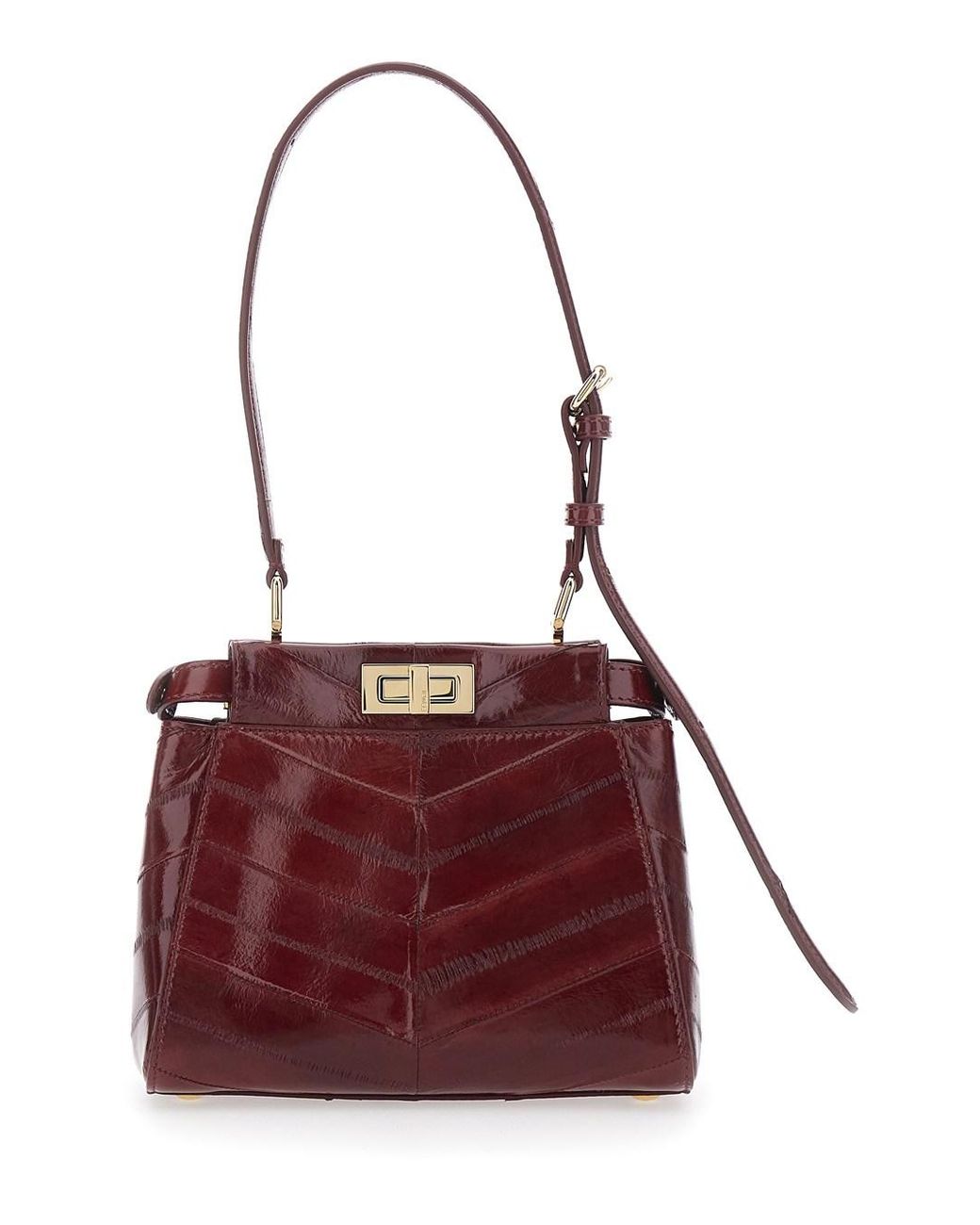 Fendi Red My Peekaboo Xs