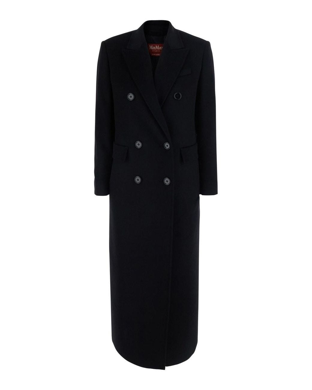 Max Mara Black Wool Coat Msteffige